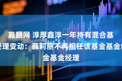赢翻网 淳厚鑫淳一年持有混合基金经理变动：薛莉丽不再担任该基金基金经理