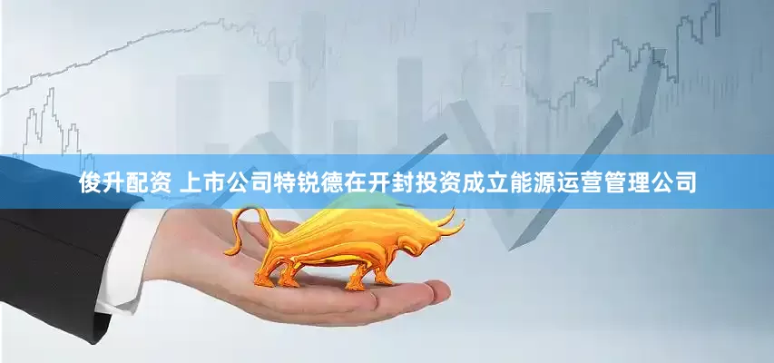 俊升配资 上市公司特锐德在开封投资成立能源运营管理公司